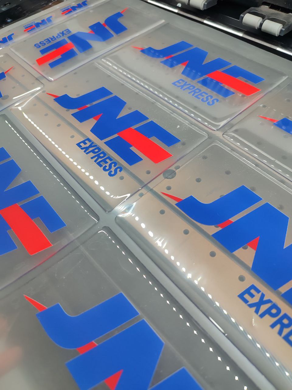 Stiker Timbul Transparan murah jakarta