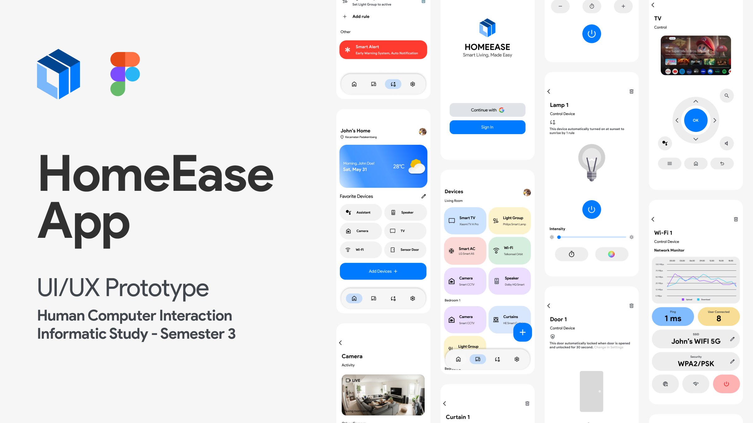 HomeEase Smart Home App